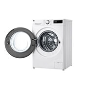 LG 9 kg, max. 1200 ford./perc, Gőzmosógép, AI DD™ technológia, Keskeny kialakítás, F2WR509SWW