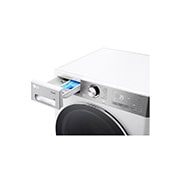 LG 9 kg, max. 1200 ford./perc, Gőzmosógép, TurboWash™360, AI DD™ és WiFi funkció, Keskeny kialakítás, F2WR909P3W