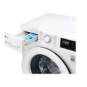 LG 7 kg, max. 1200 ford./perc, Gőzmosógép, AI DD™ technológia, Keskeny kialakítás, F2WV3S7S3E