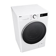 LG 10/6 kg, max. 1400 ford./perc, Gőz mosó-szárítógép, TurboWash™360° és AI DD™ technológia, F4DR510S0W