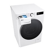 LG 10/6 kg, max. 1400 ford./perc, Gőz mosó-szárítógép, TurboWash™360 és AI DD™ technológia, F4DR510S1W