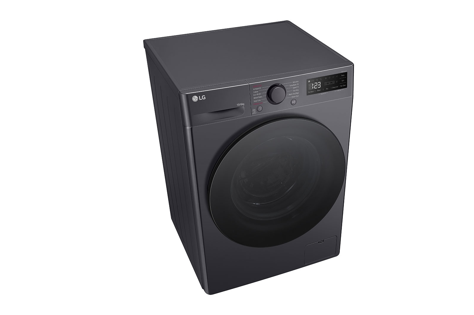 LG 10/6 kg, max. 1400 ford./perc, Gőz mosó-szárítógép, TurboWash™360 és AI DD™ technológia, F4DR510S2M