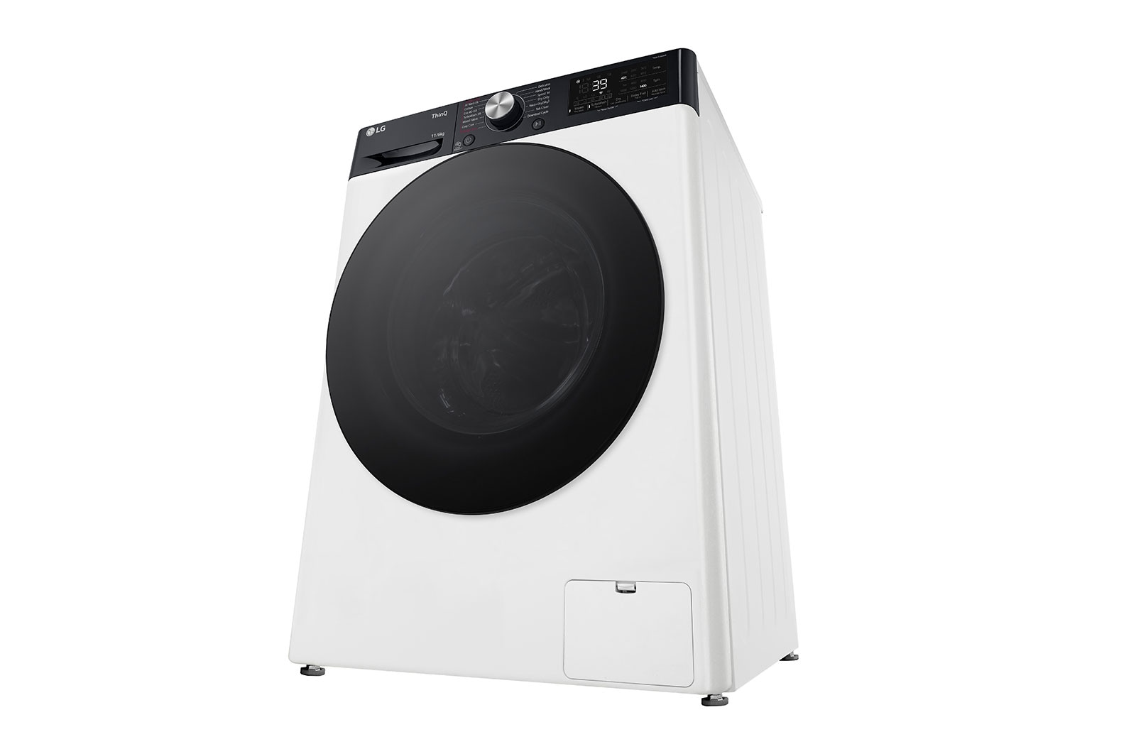 LG 11/6 kg, max. 1400 ford./perc, Gőz mosó-szárítógép, TurboWash™360, AI DD™ és WiFi funkció, F4DR711S2H