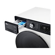 LG 11/6 kg, max. 1400 ford./perc, Gőz mosó-szárítógép, TurboWash™360, AI DD™ és WiFi funkció, F4DR711S2H