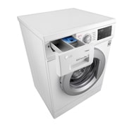 LG 8 kg, max. 1400 ford./perc, Gőzmosógép , F4J3TS4WE