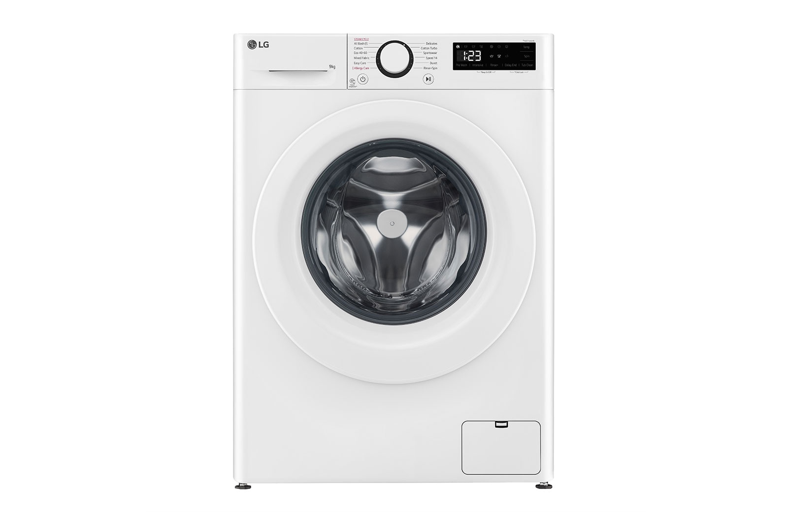 LG 9 kg, max. 1400 ford./perc, Gőzmosógép, AI DD™ technológia, F4WR509SWW