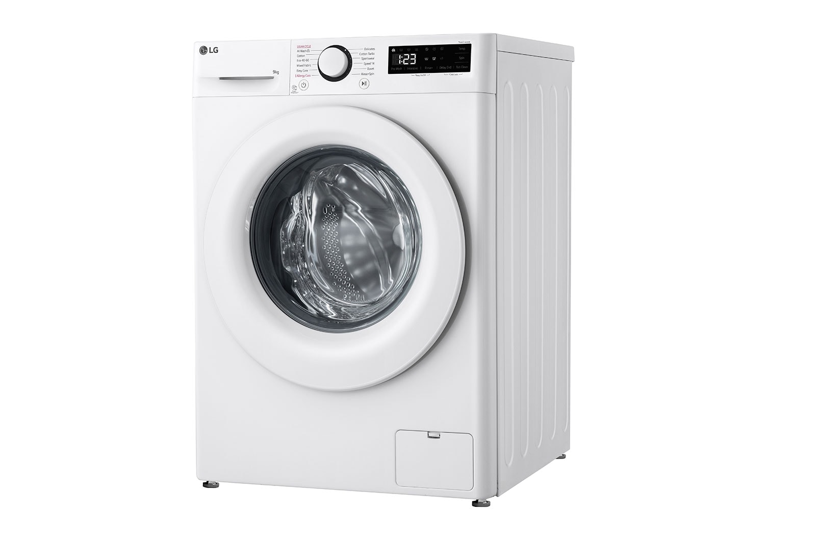 LG 9 kg, max. 1400 ford./perc, Gőzmosógép, AI DD™ technológia, F4WR509SWW