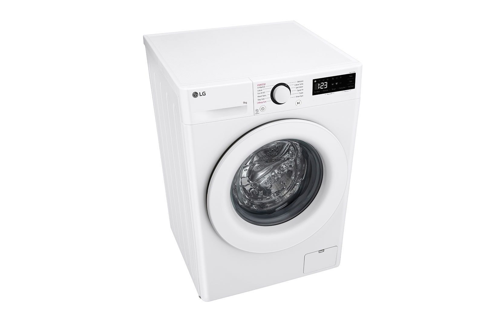 LG 9 kg, max. 1400 ford./perc, Gőzmosógép, AI DD™ technológia, F4WR509SWW