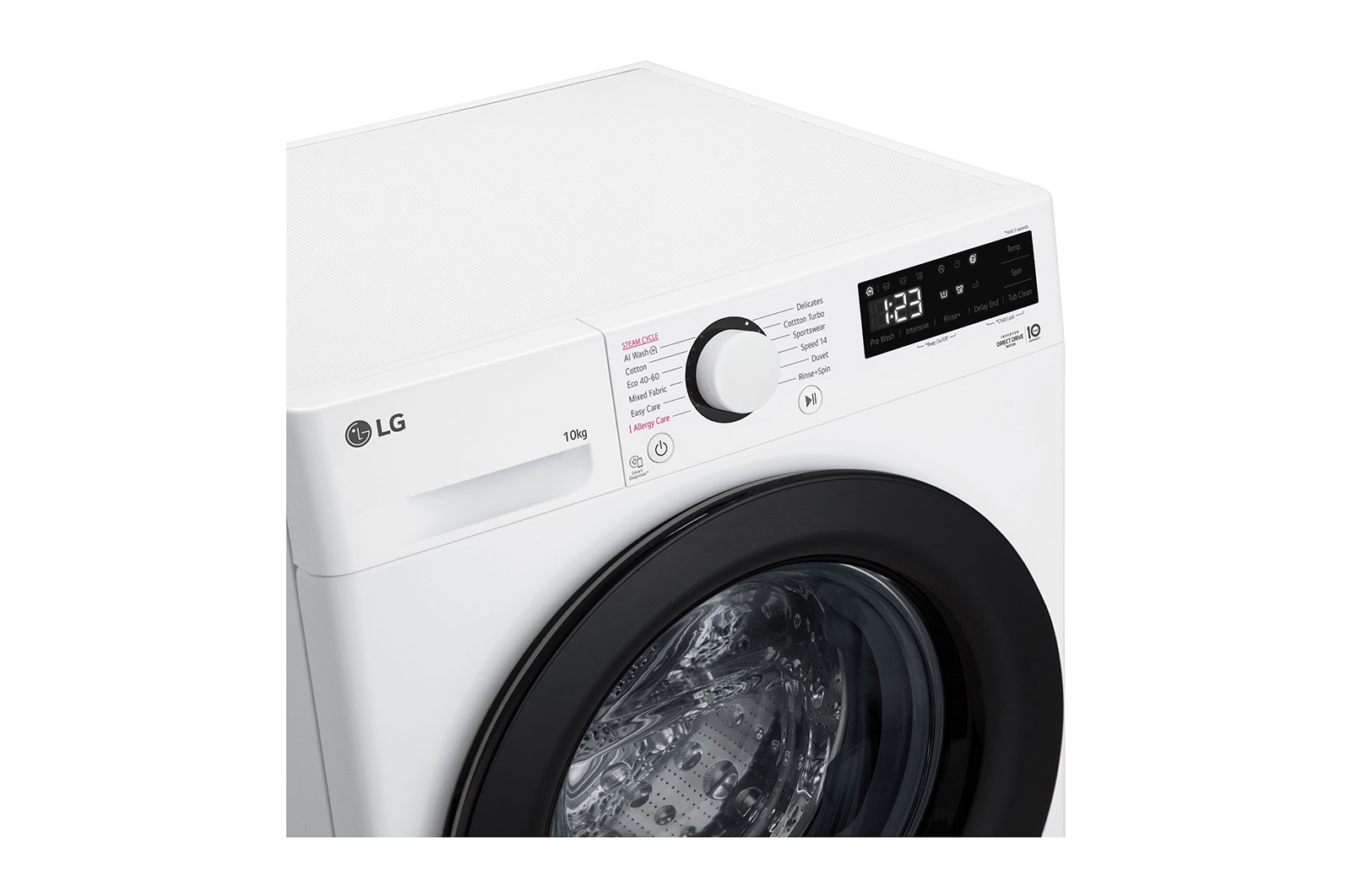 LG 10 kg, max. 1400 ford./perc, Gőzmosógép, AI DD™ technológia, F4WR510SBW