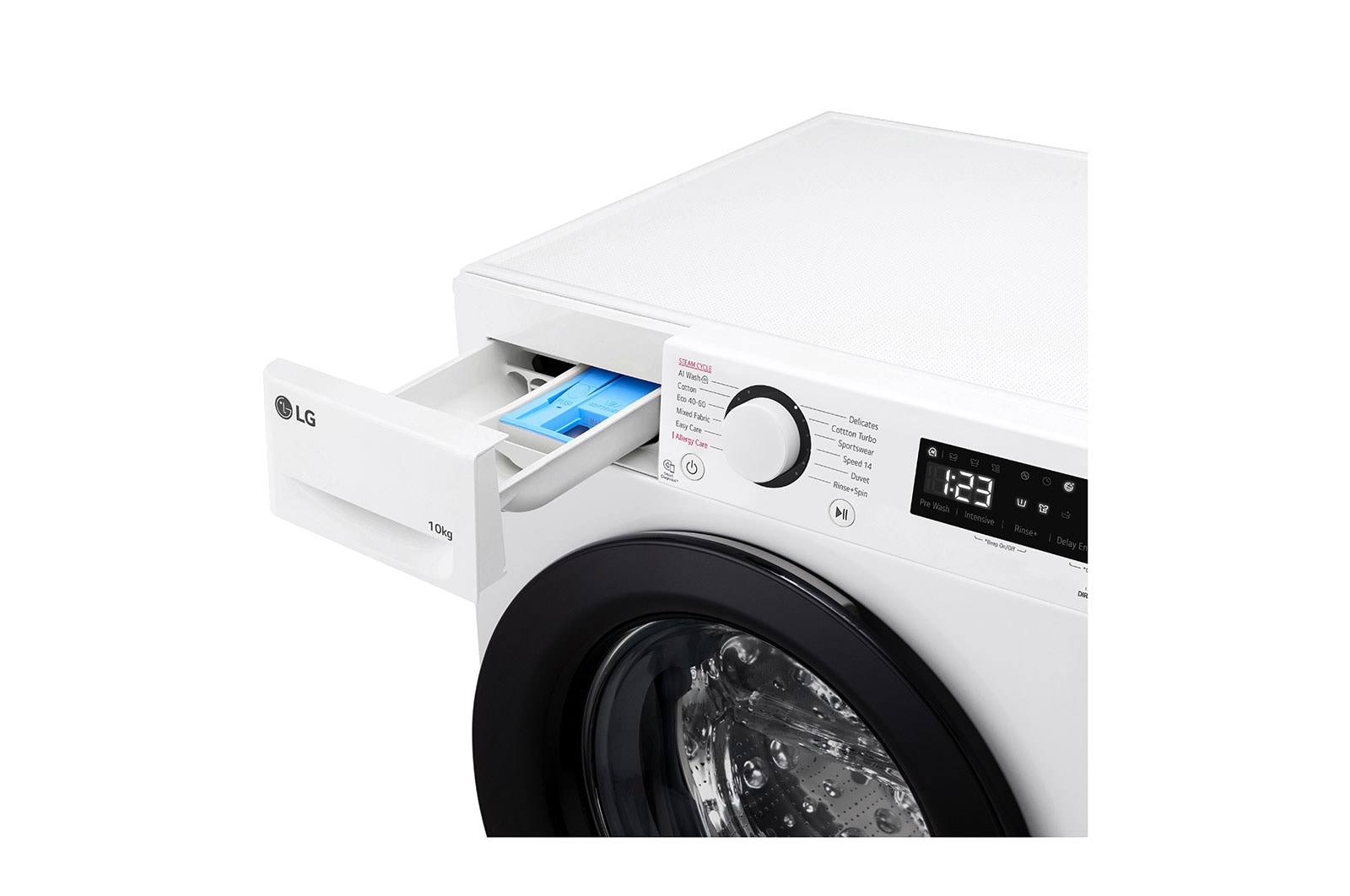 LG 10 kg, max. 1400 ford./perc, Gőzmosógép, AI DD™ technológia, F4WR510SBW