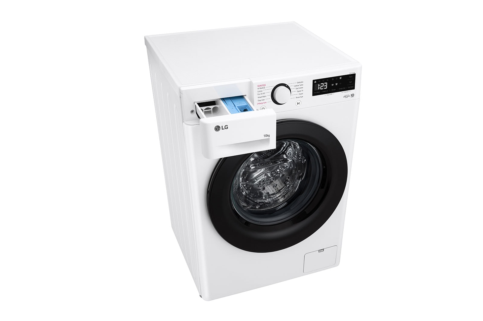 LG 10 kg, max. 1400 ford./perc, Gőzmosógép, AI DD™ technológia, F4WR510SBW