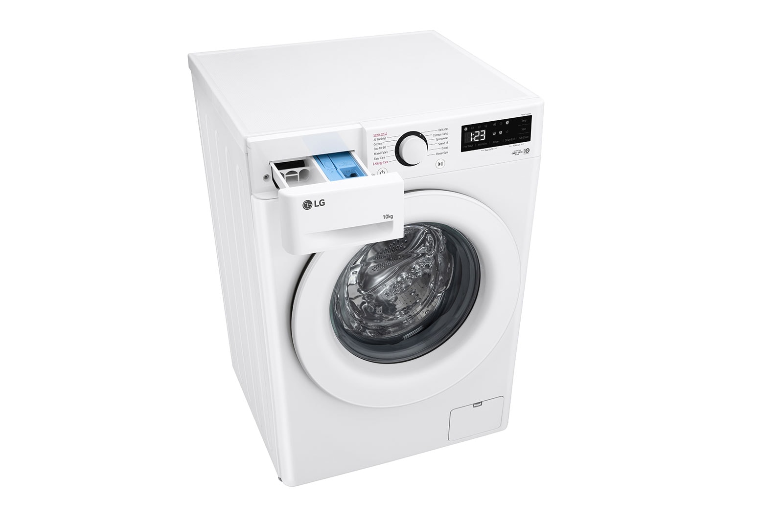 LG 10 kg, max. 1400 ford./perc, Gőzmosógép, AI DD™ technológia, F4WR510SWW