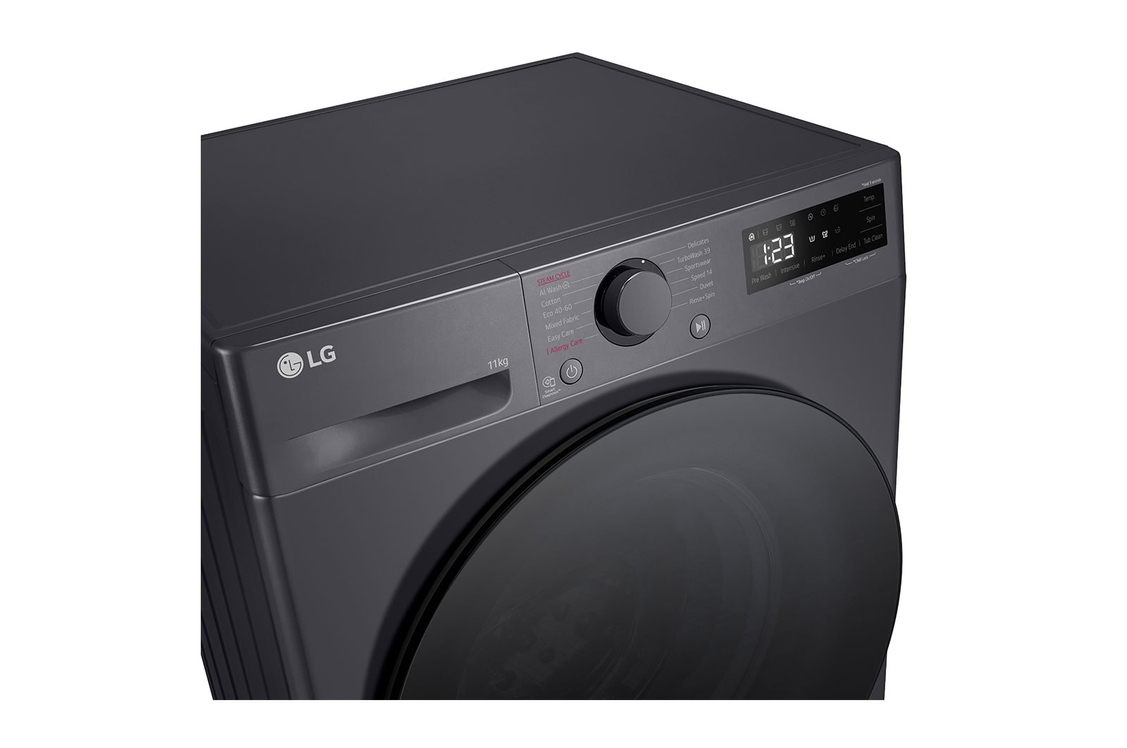 LG 11 kg, max. 1400 ford./perc, Gőzmosógép, TurboWash™360, AI DD™, F4WR511S2M