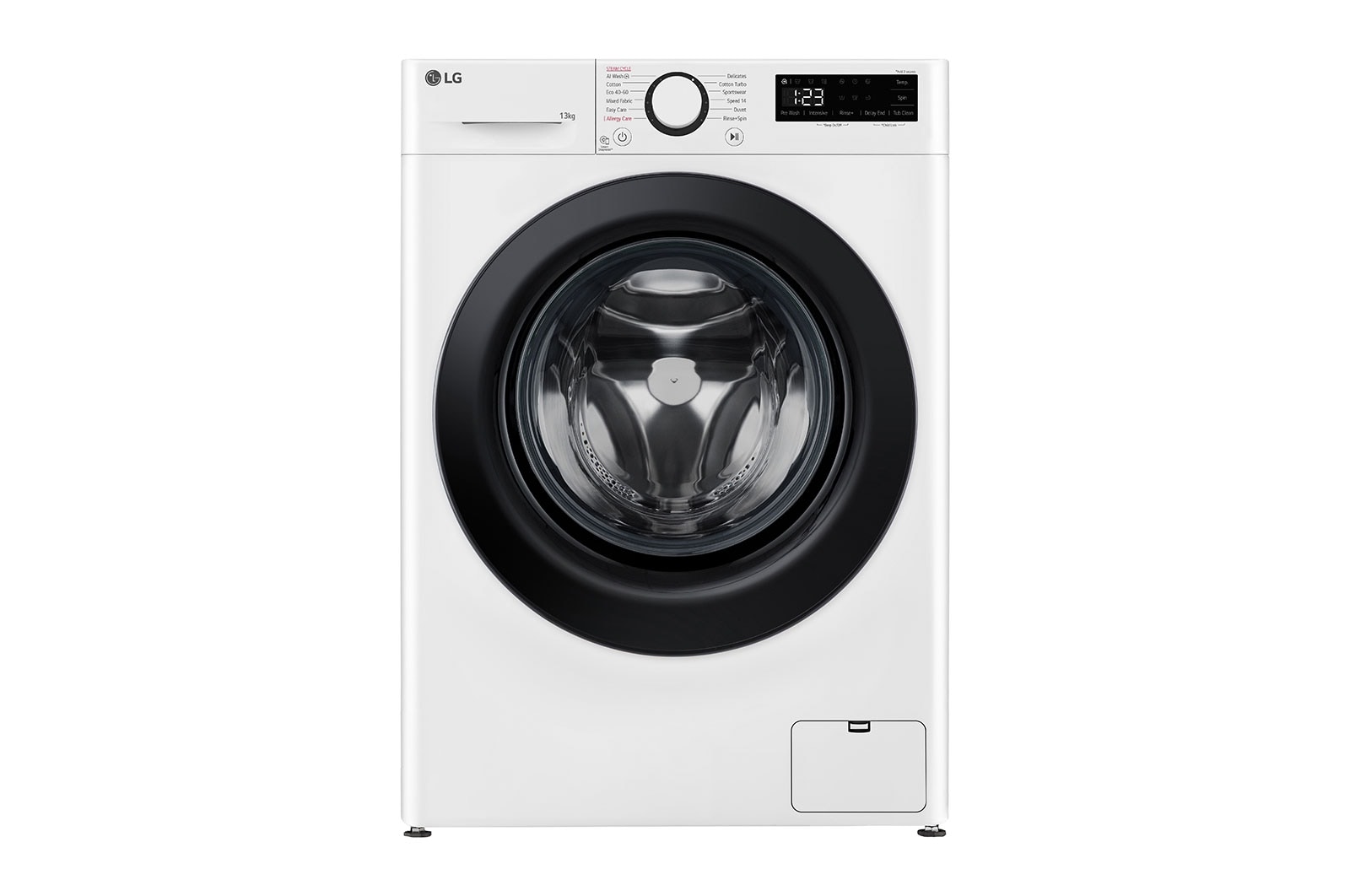 LG 13 kg, max. 1400 ford./perc, Gőzmosógép, AI DD™ technológia, F4WR513SBW