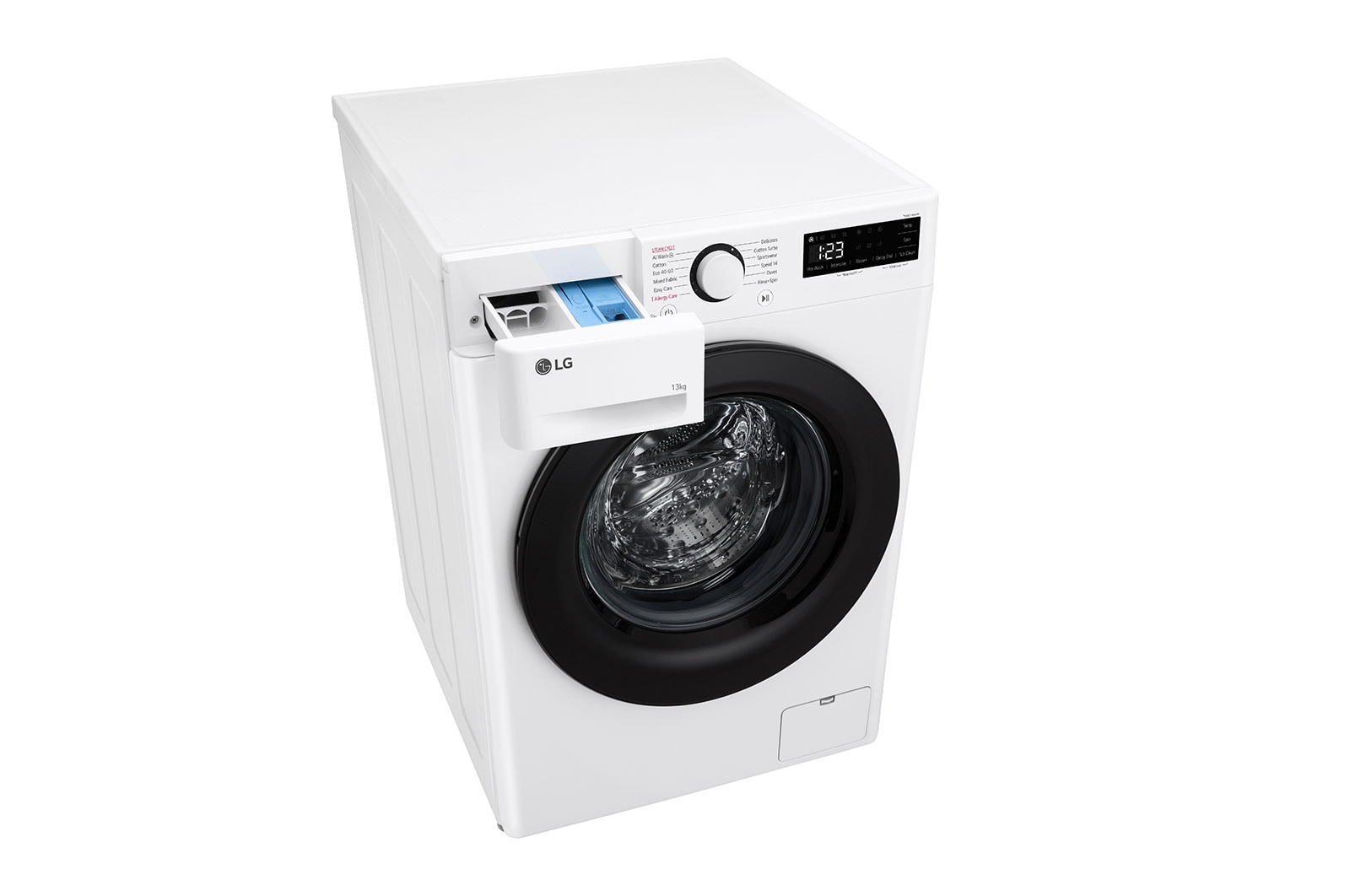 LG 13 kg, max. 1400 ford./perc, Gőzmosógép, AI DD™ technológia, F4WR513SBW