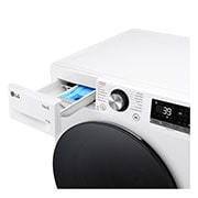 LG 11 kg, max. 1400 ford./perc, Gőzmosógép, TurboWash™360, AI DD™ és WiFi funkció, F4WR711S2W