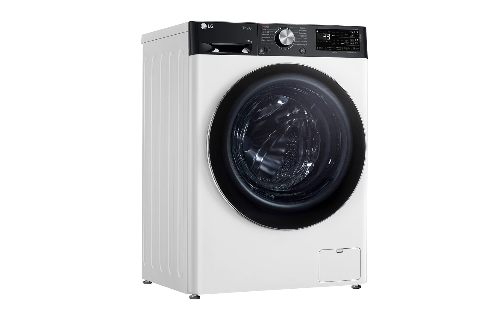 LG 11 kg, max. 1400 ford./perc, Gőzmosógép, TurboWash™360, AI DD™ és WiFi funkció, F4WR711S3HA