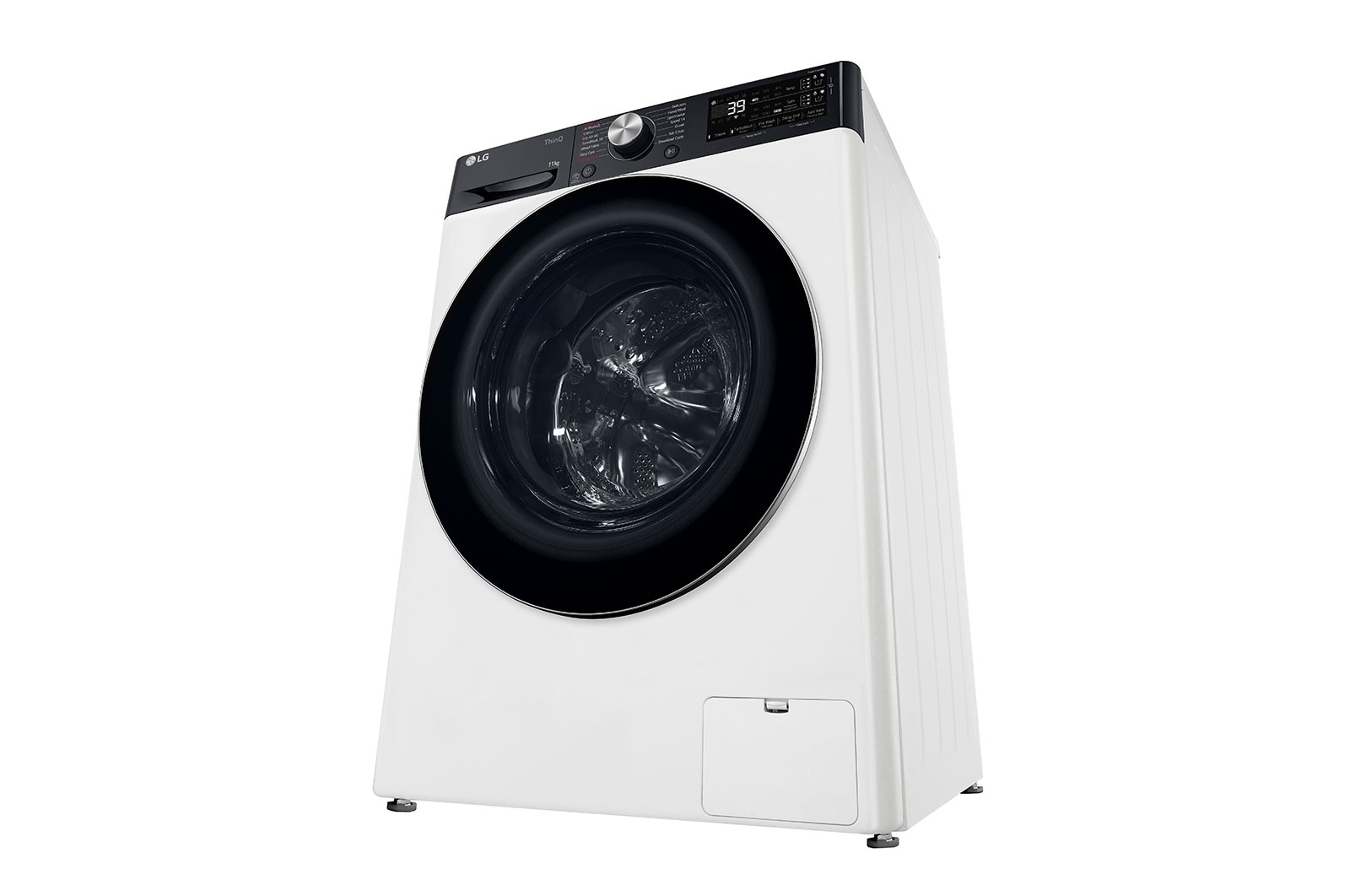 LG 11 kg, max. 1400 ford./perc, Gőzmosógép, TurboWash™360, AI DD™ és WiFi funkció, F4WR711S3HA