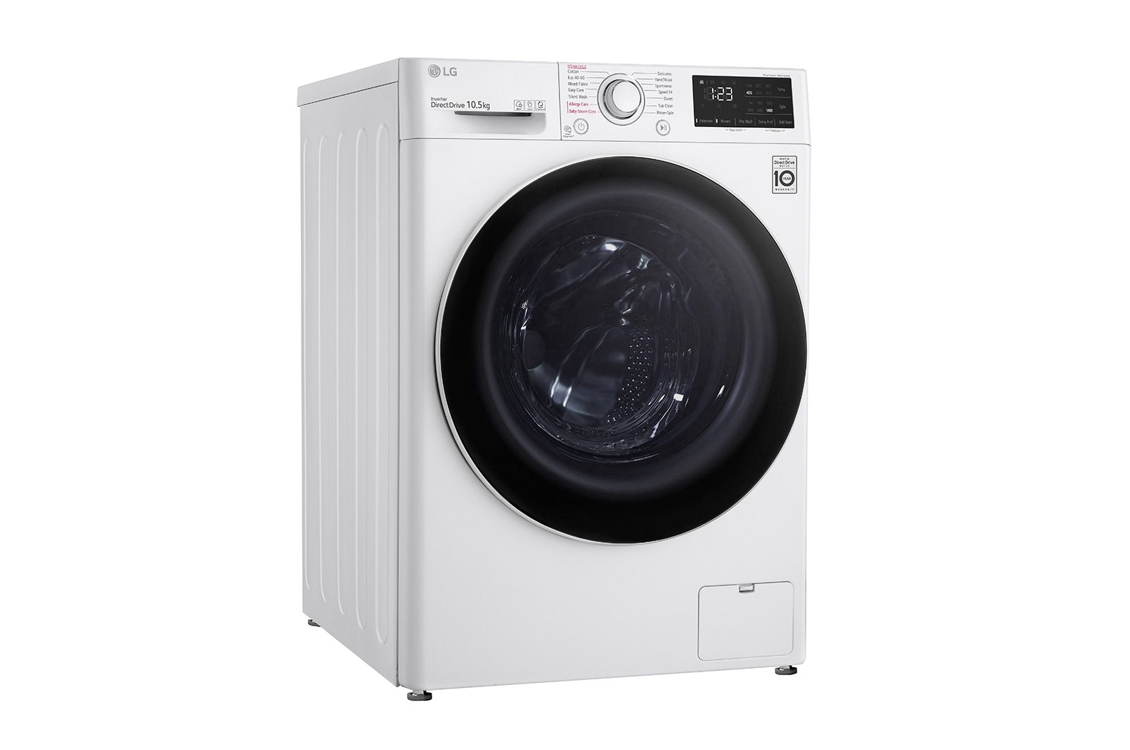 LG 10.5 kg, max. 1400 ford./perc, Gőzmosógép, AI DD™ technológia, F4WV3210S0A