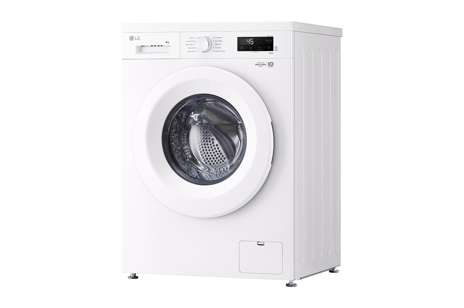 LG 8 kg, max. 1400 ford./perc, Gőzmosógép, WiFi funkció, F4X1008NWH