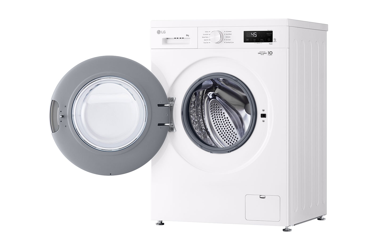 LG 8 kg, max. 1400 ford./perc, Gőzmosógép, WiFi funkció, F4X1008NWH