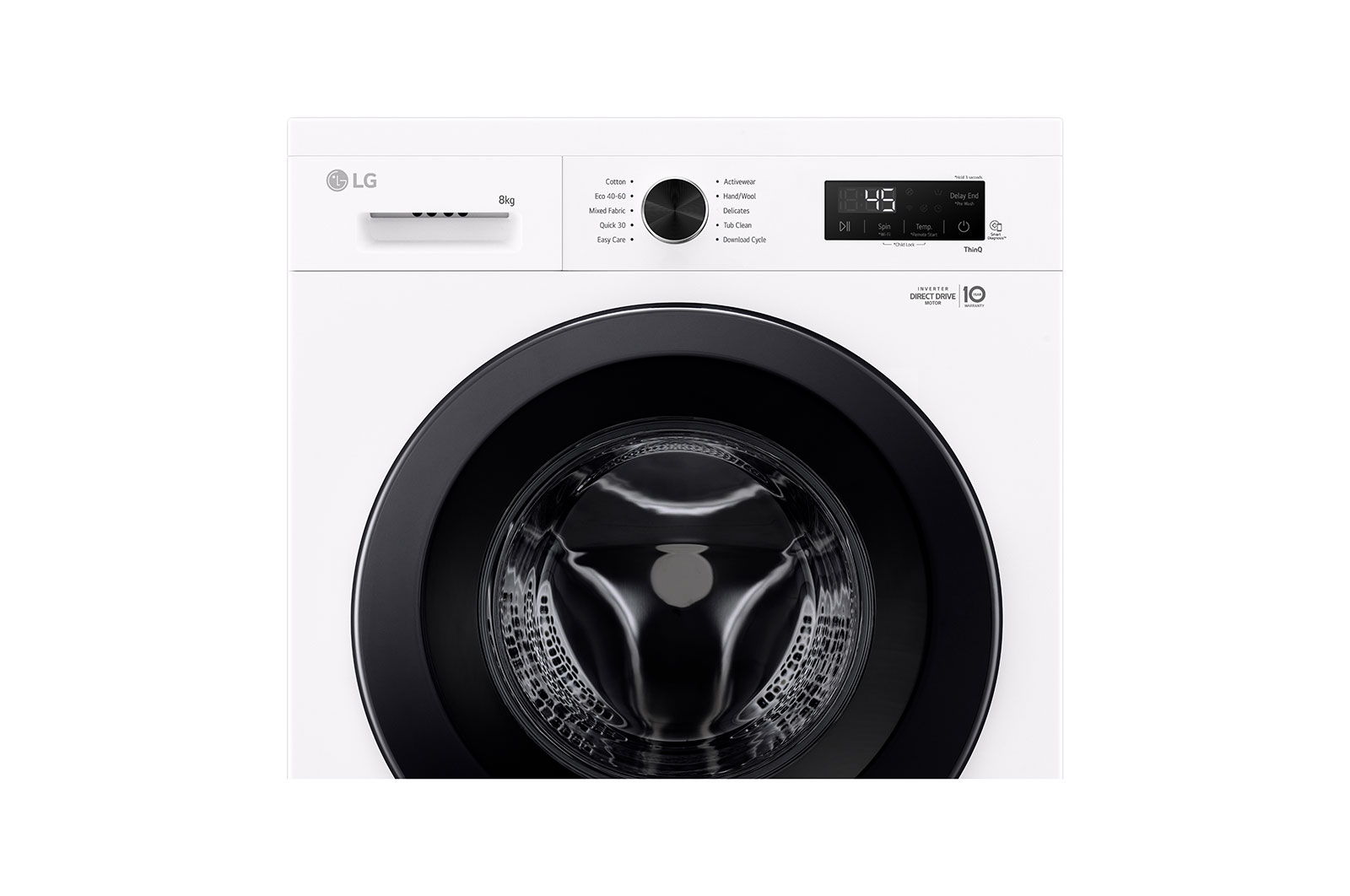 LG 8 kg, max. 1400 ford./perc, Gőzmosógép, WiFi funkció, F4X1008NWK