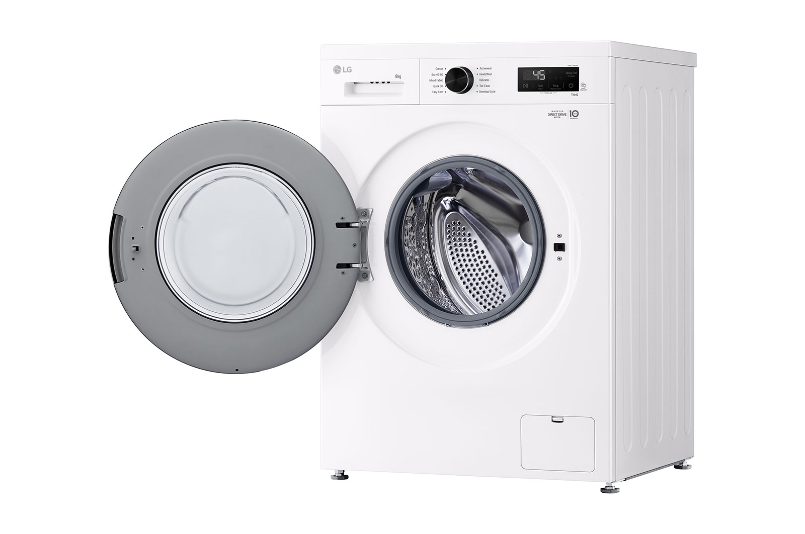 LG 8 kg, max. 1400 ford./perc, Gőzmosógép, WiFi funkció, F4X1008NWK