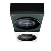 LG  WashTower™, 12/10 kg, max. 1400 ford./perc,  Steam™, TurboWash™360˚, Automatikus kondenzátortisztítás és ThinQ™ WiFi funkció, WT1210EGF