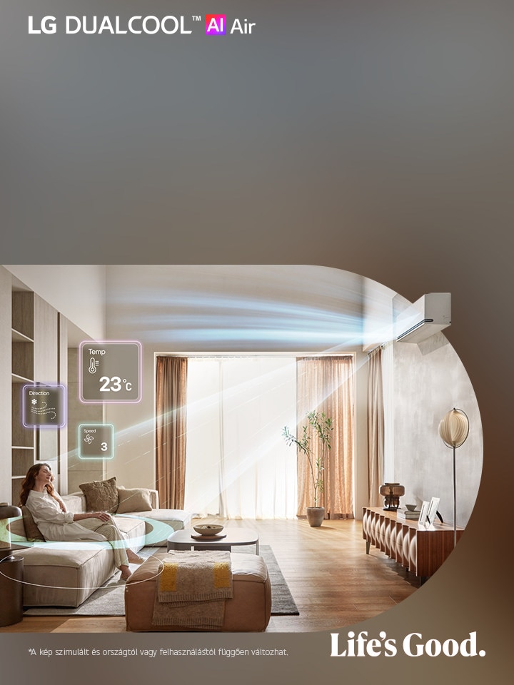 LG DualCool AI Air légkondicionáló