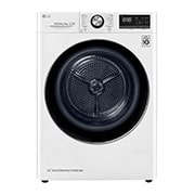 LG 9 kg, Eco Hybrid™ DUAL Inverter Hőszivattyús szárítógép, Automatikus kondenzátortisztítás és ThinQ™ WiFi funkcióval, RC90V9AV2Q