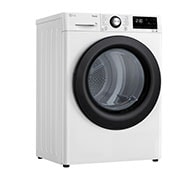 LG 8 kg, Eco Hybrid™ DUAL Inverter Hőszivattyús szárítógép, Automatikus kondenzátortisztítás és ThinQ™ WiFi funkció, RH80V3AVBN