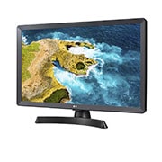 LG 23,6" méretű nagy betekintési szögű TV monitor, 24TQ510S-PZ