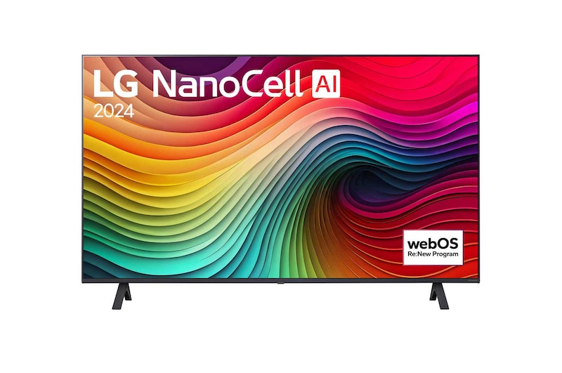 LG 43 colos LG NanoCell AI NANO81 4K Smart TV 2024, 43NANO81T3A