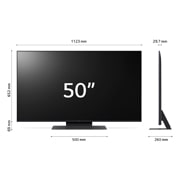 LG UHD UR91 50 colos, 4K Smart TV, 2023, 50UR91003LA