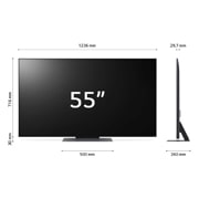 LG QNED 55 colos 4K okos TV, 2023, 55QNED813RE