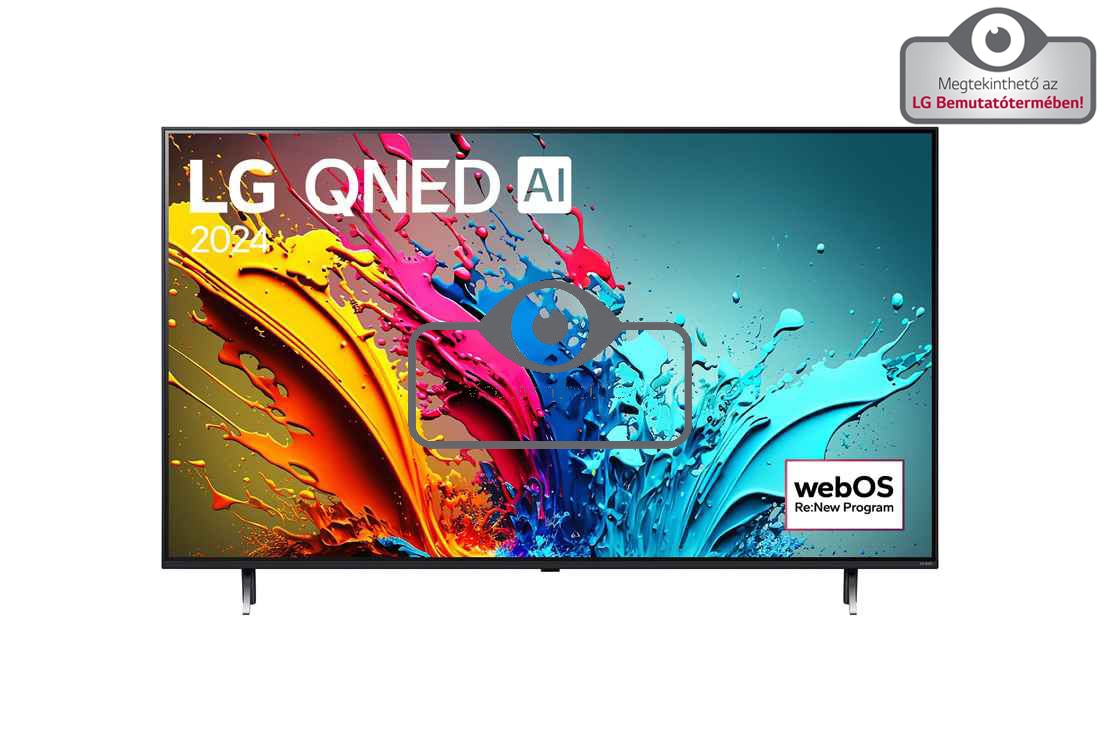 LG 65 colos LG AI QNED85T3C 4K Smart TV 2024, 65QNED85T3C