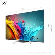 LG 65 colos LG QNED AI QNED86 4K Smart TV 2024, 65QNED86T3A