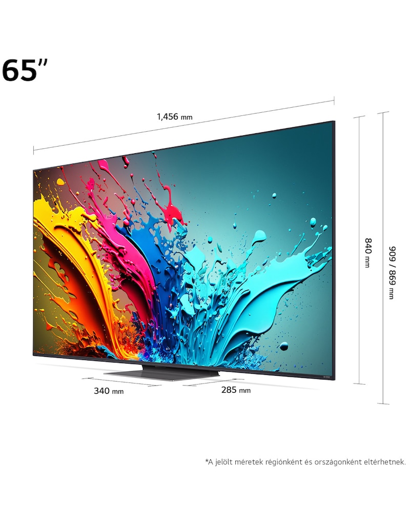 LG 65 colos LG QNED AI QNED86 4K Smart TV 2024, 65QNED86T3A