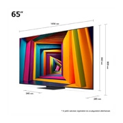 LG 65 colos LG UHD AI UT91 4K Smart TV 2024, 65UT91003LA