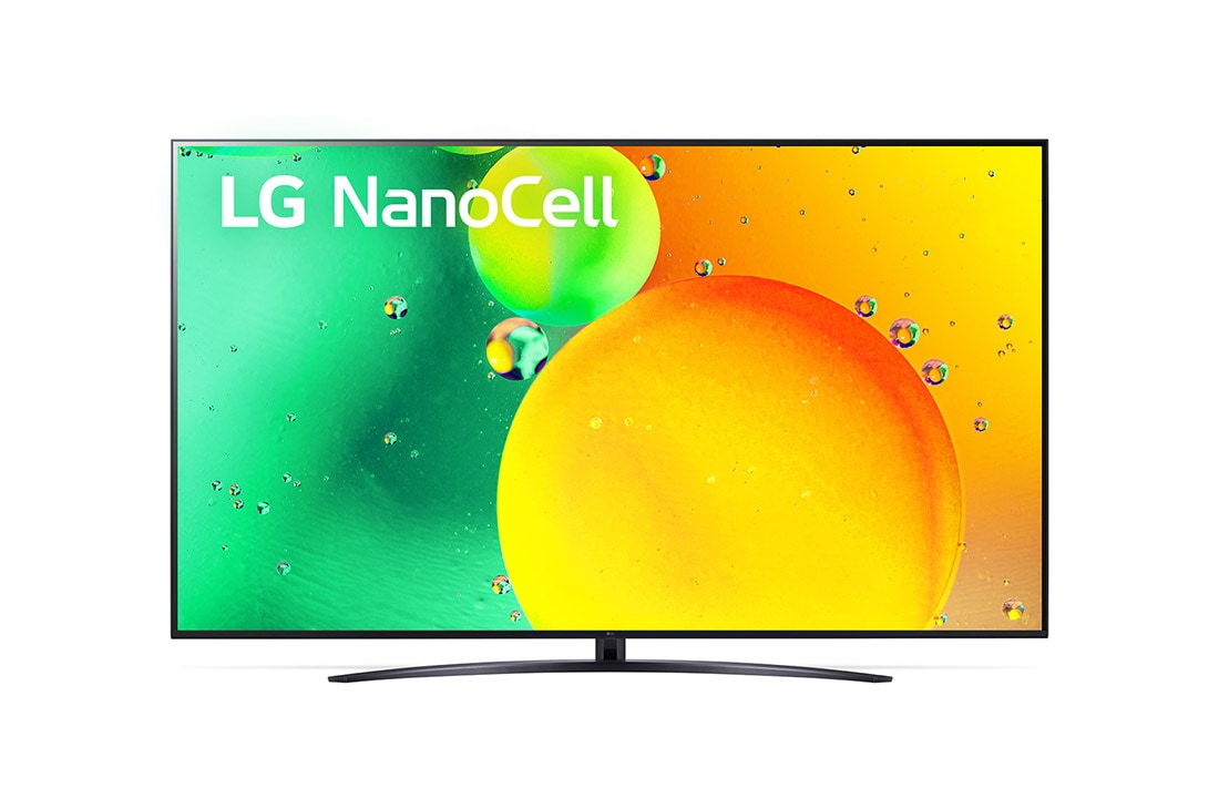 LG NanoCell 75" NANO76 4K TV HDR Smart (189 cm), 75NANO763QA