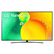 LG NanoCell 75" NANO76 4K TV HDR Smart (189 cm), 75NANO763QA