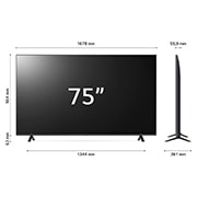 LG UHD UR78 75 colos, 4K Smart TV, 2023, 75UR78003LK