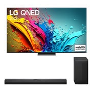 LG 65 colos LG QNED86 4K Smart TV 2024 + S70TY Dolby Atmos 3.1.1 csatornával, B65QNED86T.S70TY