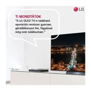 LG OLED evo C3, 42 col, 4K felbontás, 2023-as smart TV, OLED42C31LA