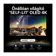 LG OLED evo C3, 48 col, 4K felbontás, 2023-as smart TV, OLED48C31LA