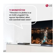 LG OLED evo C3, 48 col, 4K felbontás, 2023-as smart TV, OLED48C31LA