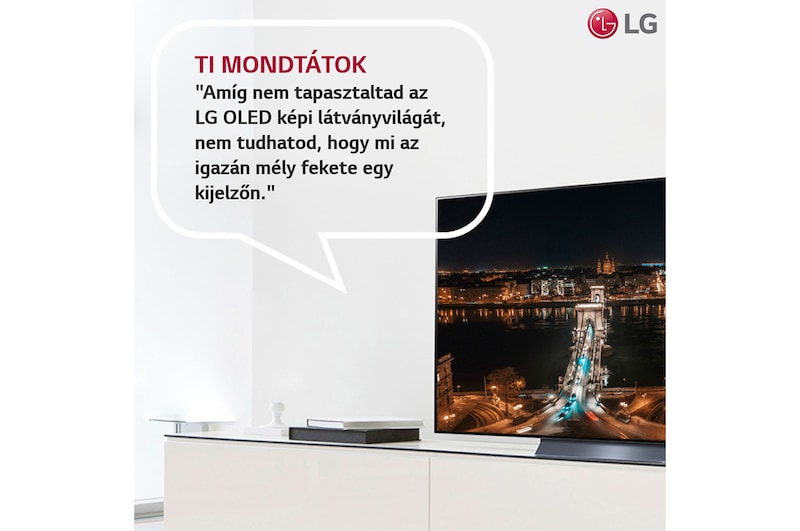 LG OLED B3, 55 col, 4K felbontás, 2023-as smart tv, OLED55B33LA
