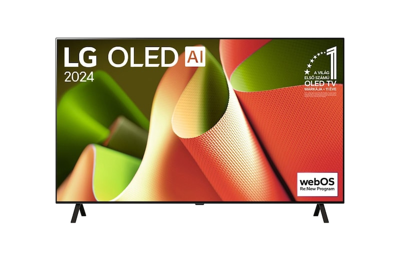 LG 65 colos LG OLED AI B4 4K Smart TV 2024, OLED65B43LA