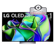 LG OLED evo C3, 65 col, 4K felbontás, 2023-as smart TV, OLED65C32LA