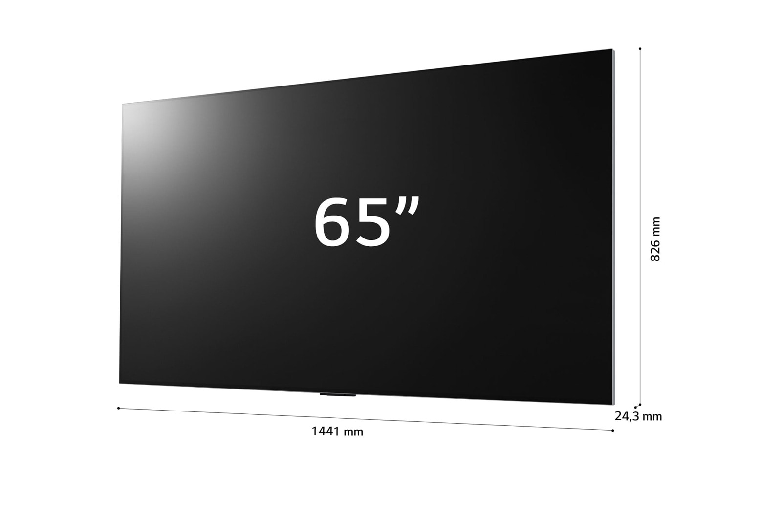 LG OLED evo G3, 65 col, 4K felbontás, 2023-as smart TV, OLED65G33LA